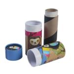 Custom Paper Cans Packaging Round Paper Tube Box For Cookies Food Tea And