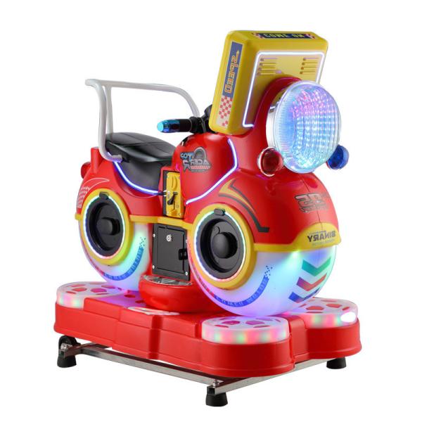 Metal Acrylic Plastic Material Indoor Redemption Electric Kids Car Racing Game
