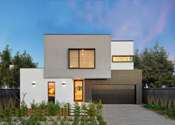 Australian light steel framing townhouses project prefab light steel frame home