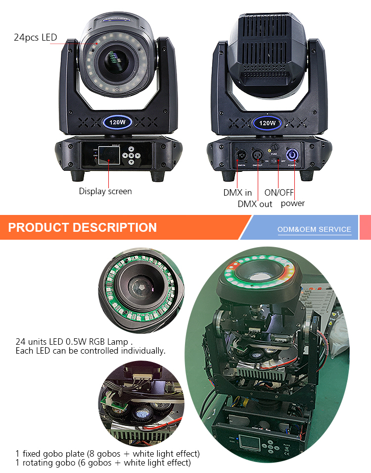 230w Scharf 7r Strahl Moving Head LED RGBW 200W Disco 295 Beam Light 95 50000 ATG Disco