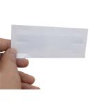 UHF PET RFID Tag Sticker Waterproof Destructible For Vehicle Windshield