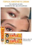 10g TKTX White Numbing Cream Stopping Pain Eyebrow Lip Anesthetic Lidocaine
