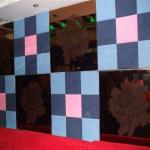 Recycled Polyester Acoustic Panels for Music Hall Ceiling And Wall