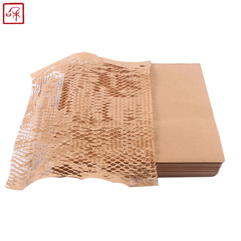 40CM*30M Moisture Proof Wrap Sheet Honeycomb Paper For Gift Packing