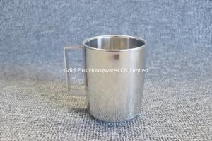 Wholesale Home and hotel stainless steel office cups custom wholesale 400ml japanese style vintage cafe cups with handle from china suppliers