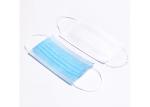 Standard Adult Size Antibacterial Face Mask 3 Ply Plain Model High Filtration