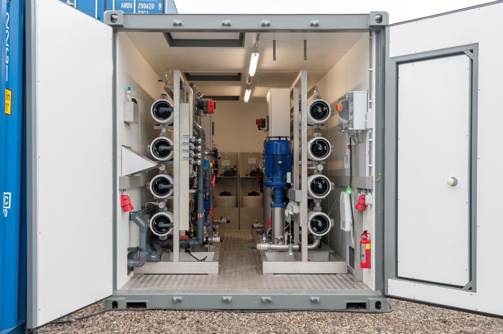 500m3 Per Day Container RO System Mobile Water Treatment Solution