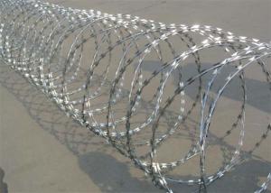 Wholesale Security Protected Bto22 Galvanized Razor Barbed Wire Concertina Cross from china suppliers