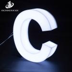 3d company name large letter luminous letters in solid acrylic food truck led