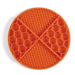 Wholesale New Pet Honeycomb Licking Pad Anti-Choking Anti-Vomiting Stress-Relieving Pet Slow Food Mat from china suppliers