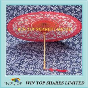 Wholesale Chinese classic oil paper red umbrella from china suppliers