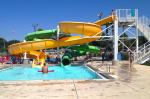 15m Height Fiberglass Pool Slide Water Theme Splash Amusement Park Equipment For