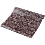 Vinyl Adhesive Stone Brick Wallpaper Modern 3D Design for Home Decor Vintage