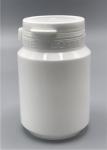 Reusable Lightweight Chewing Gum Bottle , High Density Polyethylene Flip Top Cap