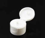 Silk Screen Printing Plastic Flip Top Caps Smooth Surface Hot Stamping For