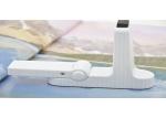 Home Door Lever Child Safety Door Locks Plastic Material White Color Long