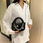 3 colors PU Bags Women Handbag Ladies Shoulder Sport Puffer Bag Trendy Fashion