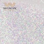 Embossed PU Glitter Leather Fabric Microfiber 1.0mm - 2.0mm Thickness