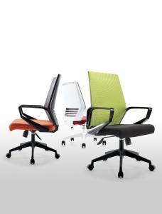 Wholesale 2018 New Plastic Chair Mesh Task Chair Quality Computer Chair Staff Chair from china suppliers