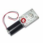 24V 9000RPM 12V DC Gear Motors High Torque 21kgf.Cm 58x40mm Worm Gearbox