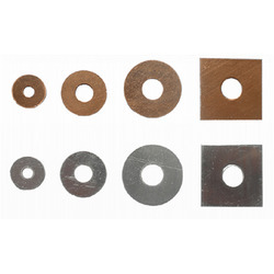 Thickened Screws DIN125 Plain Copper Aluminum Flat Pad for Black Zinc Metal Washers
