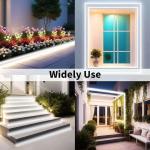16.5FT / 5 Meter Spotless Silicone LED Channel System Recessed Flexible Tube