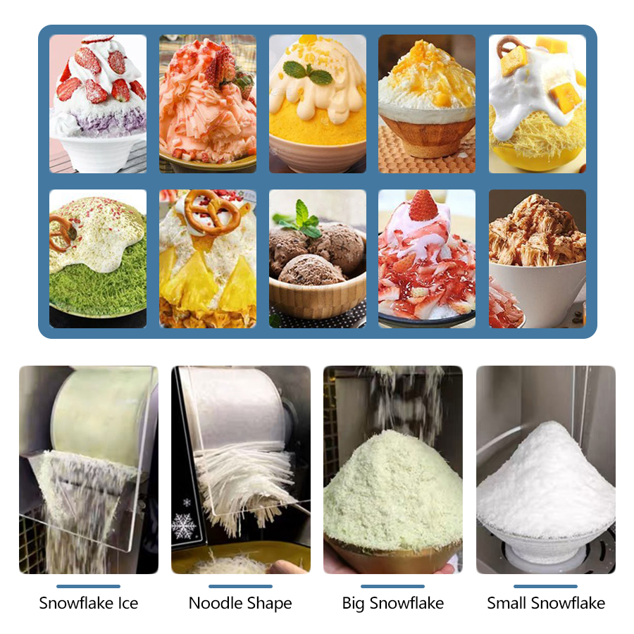 255kg 24H Automatic Commercial Ice Maker Machine for Business Prices Snowflake Ice Machine Private Mold NO N.W. 63KG