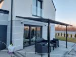 15m2 tarasu garden wall mounted patio cover aluminum sunshade outdoor gazebo DIY