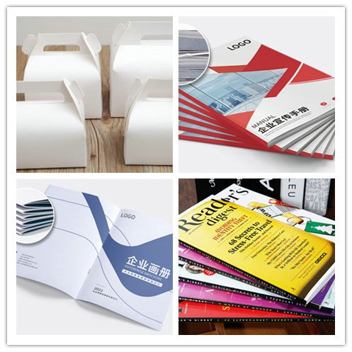 80lb Coated Two Side Silk Text Cover Paper Roll For High-end Magazine