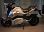 Ac 220v 250hz Electric Powered Motorcycles With Lithium Battery 72v 30ah