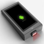 5000MA Battery 7inch Touch Screen Movable Checker on Shopping Trolley for