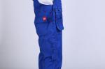 79% Cotton Blue Fr Coverall Bibs , 20% Polyester Chemical Protective Suit