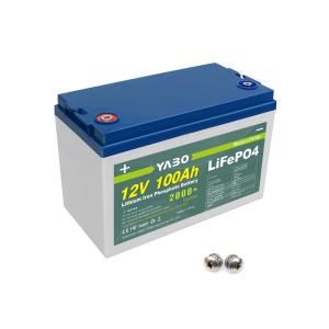 Wholesale 12v Lifepo4 Solar Battery System Rechargeable 100Ah 4S1P from china suppliers
