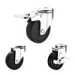 3 Inch 154lbs Capacity Medium Duty Casters With Delrin Bearing