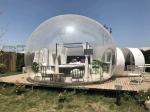Dome House Igloo Transparent Inflatable Tent with 4 Parts Bathroom, living room,