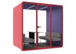 Official furniture for exhibition be silence space talking room business office