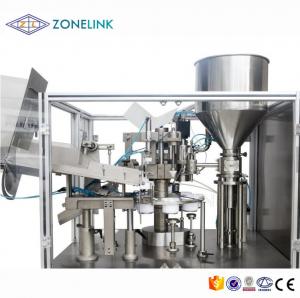 Wholesale 8ml Cosmetics Automatic Filling Machine For Cleaning Cream Squeeze Tube from china suppliers