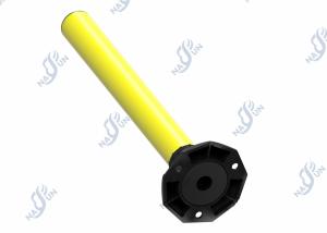 Wholesale 10000MM-1500MM Height Impact Absorption Solution Flex Yellow Steel Bollards from china suppliers