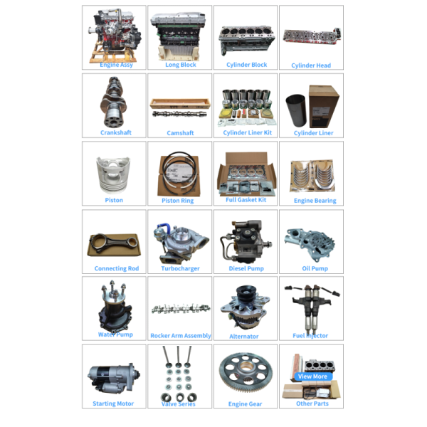 Machines Engine 4HK1 Diesel Engine 4 Cylinder Diesel Engine for Sany SY245 Hitachi ZX200-5 Excavator