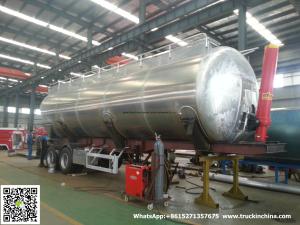Wholesale Aluminum Alloy Wheat Flour Bulk Tanker with Tipping Hydraulic Cylinder (6000USG-10000USG ）whApp:+8615271357675 from china suppliers