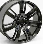 Black Silver Cadillac Replica Wheels 22 Inch 4738 Fit Chevy Tahoe Sierra Yukon