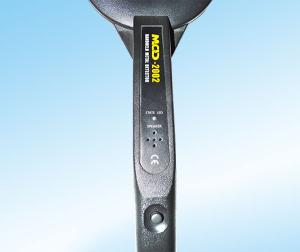 Wholesale Rechargeable mini handheld metal detector / body scanner round head from china suppliers