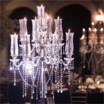Hot Sale Candelabra 9 Arms Wedding Decor Supplies Tall Centerpiece Stand Wedding