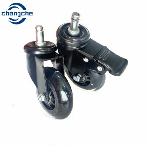 Wholesale White Roller Wheel Casters With Green Mount Finish 125mm Height from china suppliers