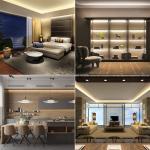 8mm 320leds Red Flexible COB Led Strip Light for Cabinet Bedroom Kitchen