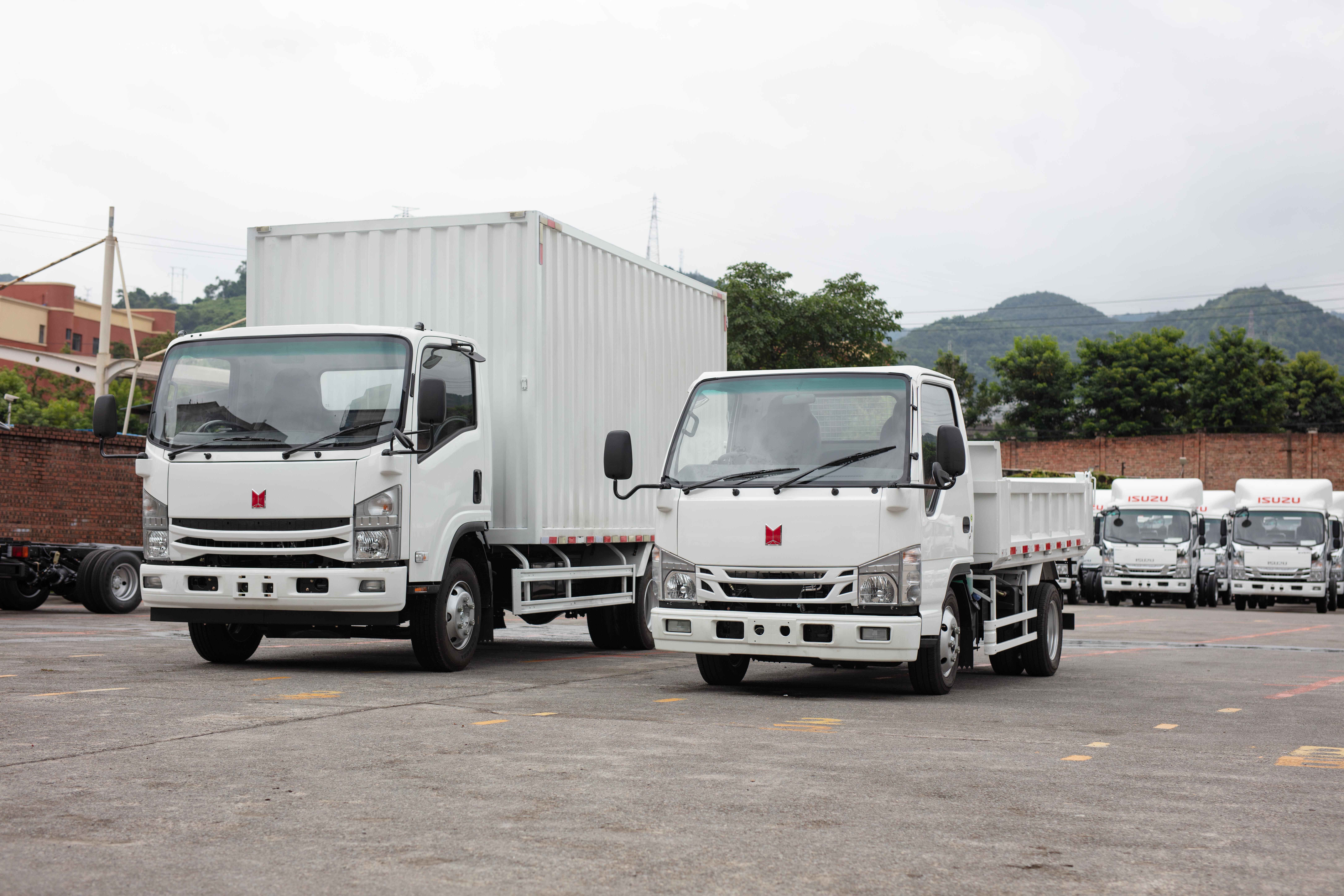 ISUZU HOWO Shacman FAW Dongfeng 3T Sand Dumper Truck 4X2 Mini Light Tipper Truck