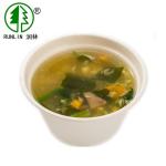 LFGB Pulp Molding Biodegradable Sugarcane Bagasse Bowl Heat Resistant Disposable