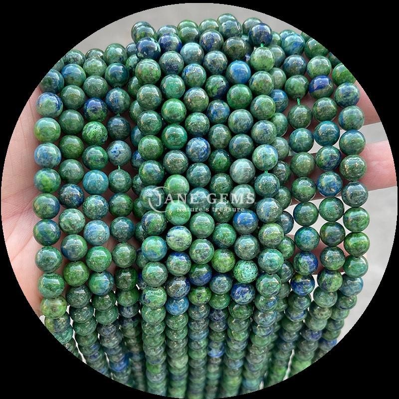 Round Shape Gemstone Beads Assorted Colors Indian Agate Unakite Crystal Healing Stone Loose Bead Strands for Your Jewelry Making Needs
