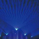 Blue Animated Outdoor Laser Stage Lighting B445 / 500mW For Christmas Lighting