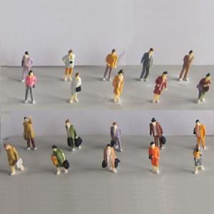 Wholesale 1:87 boutique standing figures--miniature figures,painted figure,color people,HO figures from china suppliers